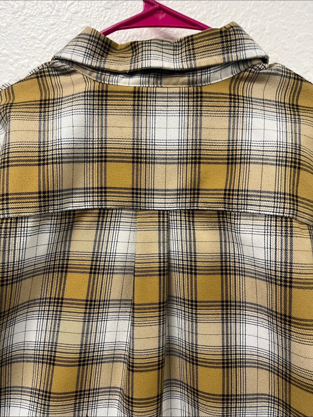 DIXXON “The Lager” Gold Plaid Button-Front Shirt #1094 - Picture 4 of 4